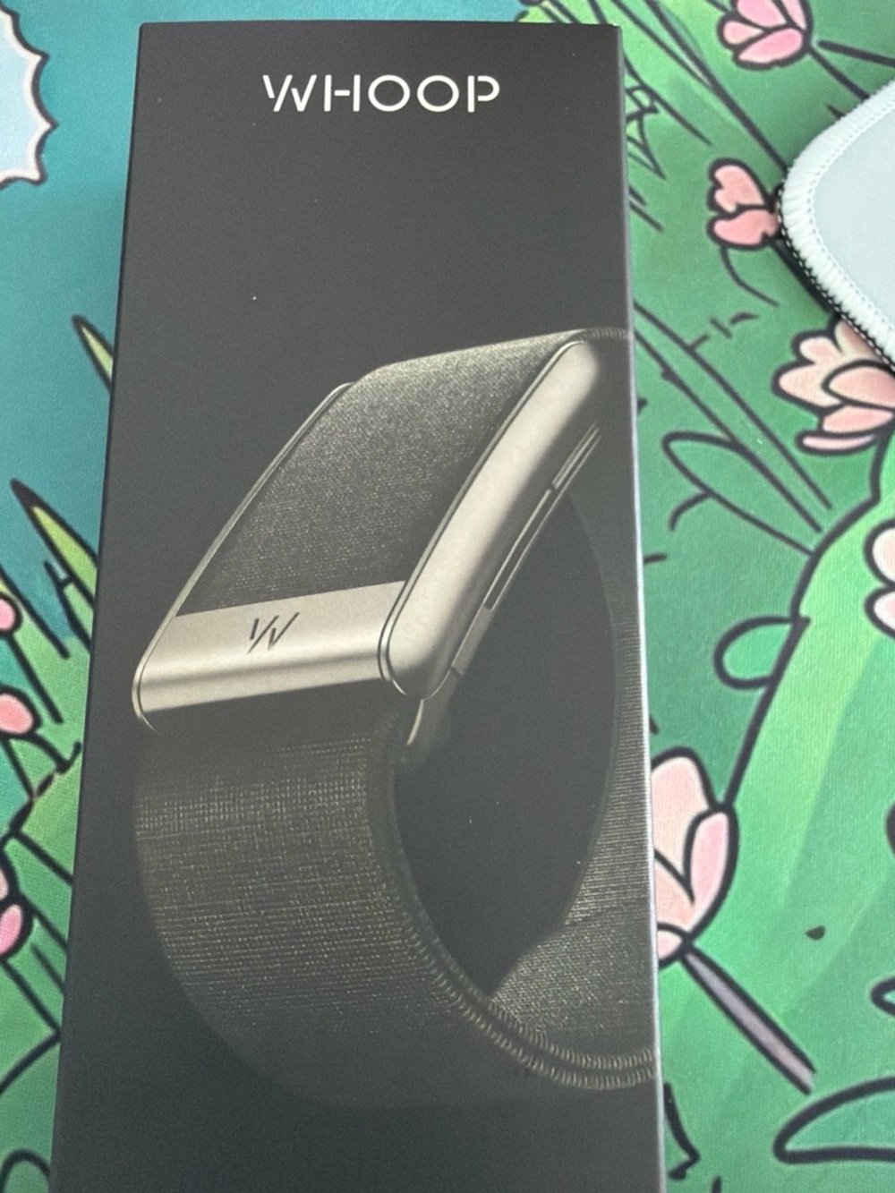 Whoop Fitness Tracker Band in Black